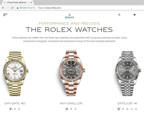 rolex website|rolex usa official website.